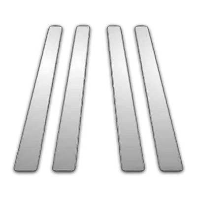 Borde de poste de pilar cromado de 4 piezas para 95-00 Lexus LS 400 Foto 1 de 2