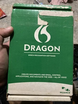 Dragon 12 Speech Recognition Nuance With HeadSet - New in Opened Box - Image 1 of 4