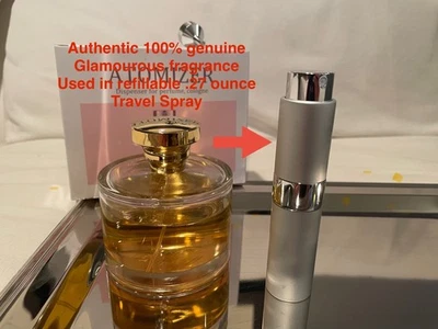 RALPH LAUREN GLAMOROSO EDP .27 onças PULVERIZADOR DE VIAGEM Vintage Lote 2003 Autêntico - Imagem 1 de 4