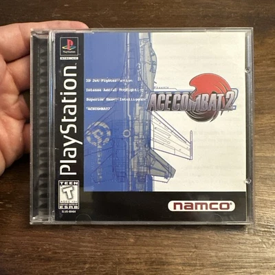 Ace Combat 2 (Sony PlayStation 1 PS1) Complete CIB - Tested - Authentic - Image 1 of 4