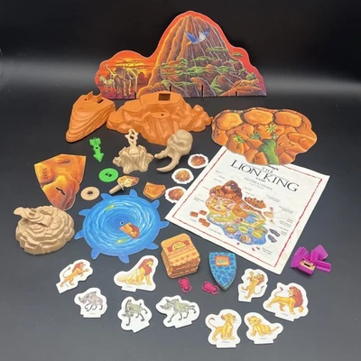 Juego de Mesa El Rey León Disney Milton Bradley Vintage 1993 PIEZAS DE REPUESTO Foto 1 de 4