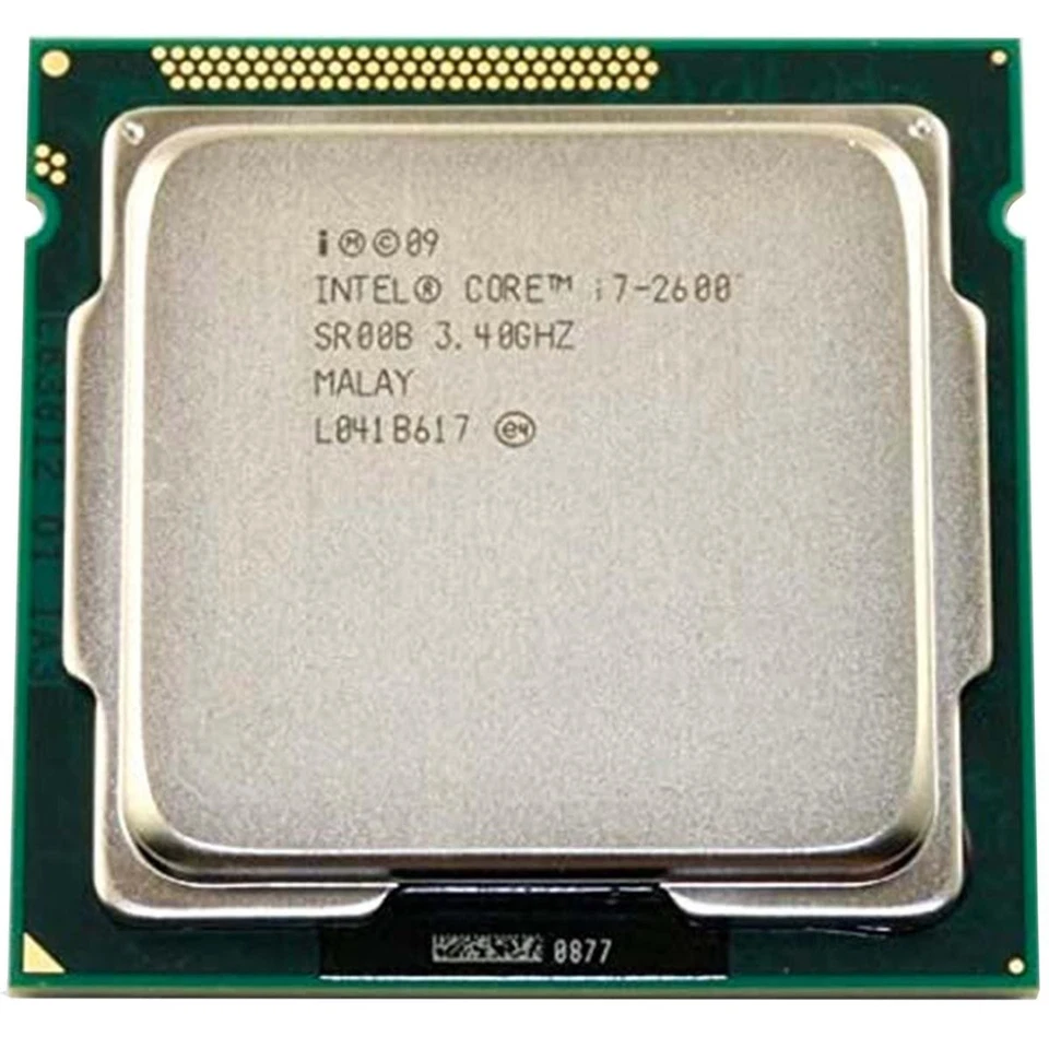 CPU Processor Desktop Intel Core I7 2600 LGA 1155 3,4 GHZ Quadcore Bulk - Image 1 of 1