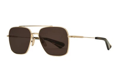 Gafas de sol DITA Flight Seven de lujo marrón dorado - DTS111-57-02 Foto 1 de 4