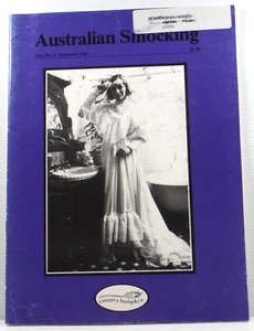 Australian Smocking Issue no 6 Sept 1988 magazine Country Bumpkin paperback - Picture 1 of 10