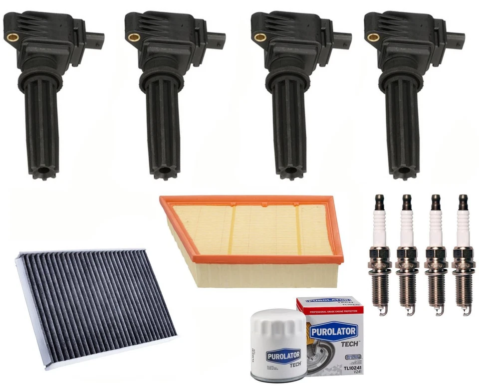 Filtros de bujías de bobina de encendido para Land Rover Range Rover Evoque 2012-2017 Foto 1 de 4