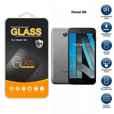 Per Huawei Honor 6A Protezione In Vetro Temperato Per Schermo - Immagine 1 di 3
