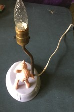 Vintage Ceramic Lamb Lamp