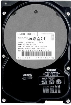 Hard Drive Fujitsu M1636TAU 1.2GB 5400RPM PATA ATA IDE 256KB Cache 3.5'' Inch - Image 1 of 3