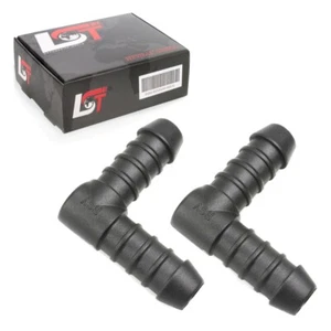 2x L-Stück Winkel Verbinder für Rohr und Schlauchverbindungen Ø 12 mm - Picture 1 of 4