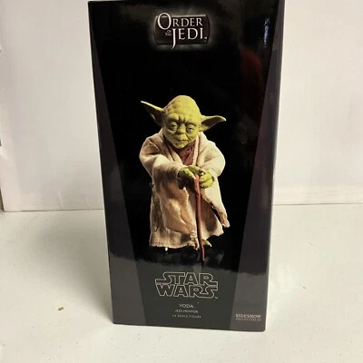Sideshow Collectibles Star Wars Yoda Jedi Mentor Exclusivo 1/6 Orden de los Jedi Foto 1 de 4