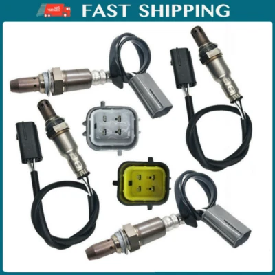 4pcs Oxygen Sensor For 2009-2010 Infiniti M35 G37 NISSAN 370Z 3.5L 3.7L Up+Down - Image 1 of 4