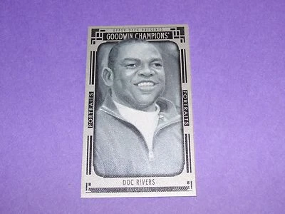 2015 Goodwin Champions DOC RIVERS #130 Lady Luck Mini/50 Atlanta HAWKS Marquette - Image 1 of 2