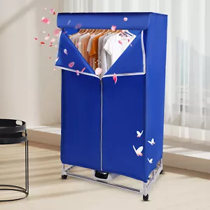 Portable Mini Electric Clothes Dryer 110V Clothes Dryer 140-158°F Dryer Machine - Picture 1 of 24