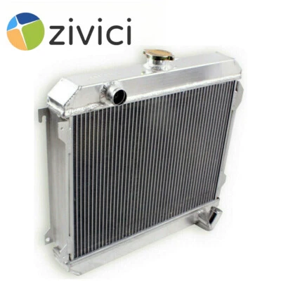 3 Row Radiator For 74-79 Nissan Stanza Datsun 510/610/620/710/720 L20B 2.0L MT - Image 1 of 4