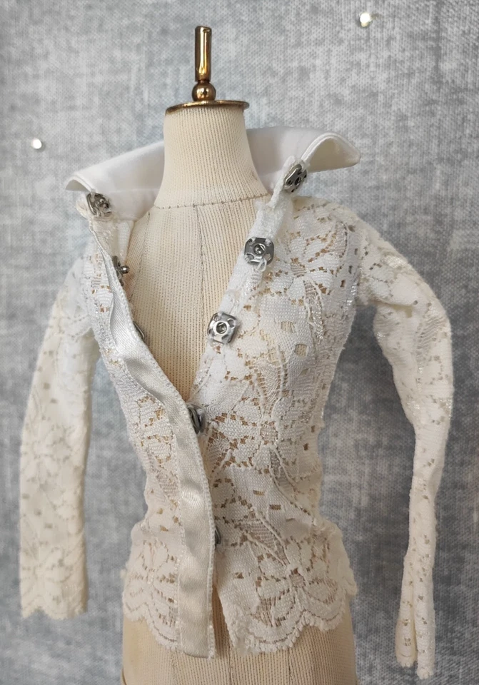 Outfit only Chemisier Blanc Doll Tonner  Poupée Tyler  - Photo 1/4