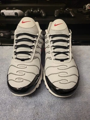 Nike Air Max Plus Photon Dust/Varsity Red size 13 - Image 1 of 4