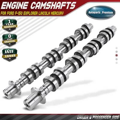 Eixo de comando do motor esquerdo e direito 2 peças para Ford F-150 05-08 Explorer Lincoln Mercury - Imagem 1 de 4