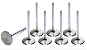 97-15 FITS CHEVY LS GEN III / IV 2.02" HEAD STAINLESS SWIRL POLISH INTAKE VALVES - Picture 1 of 1