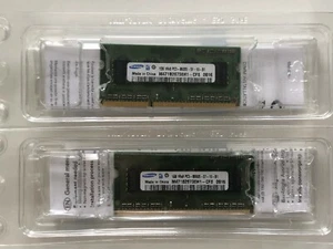 SAMSUNG 1GB 1RX8 PC3-8500S-07-10-ZZZ M471B2873FHS RAM MACBOOK LATE 2009 MID 2010 - Afbeelding 1 van 1