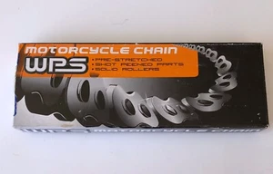 WPS MOTORCYCLE CHAIN SIZE 420 X 120 L - PART # 69-1120 HONDA KAWASAKI YAMAHA - Picture 1 of 3