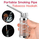 Portable Hookah Mini Water Pipe Bong Smoking Tobacco Pipe Beaker Filter Shisha