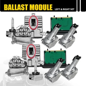 Xenon Ballast Bulb LED Diode Module Kit LH/RH For BMW 5 Series 528i 535i 11-2013 - Picture 1 of 19