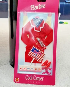 Barbie for President Vintage 1997 Cool Career Fashions Outfit Mattel Sealed NEW - Picture 1 of 4