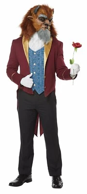 Disney Storybook Beauty And The Beast Prince Fairy Tale Adult Costume  - Image 1 of 2