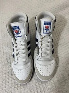 Neu Adidas Originals Top Ten Hi GX0740 Herren Leder Sport Sneaker Größe 10,5 - Bild 1 von 15