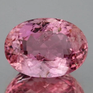 Video_7.45cts_Brazil_Natural Tourmaline_Vivid Rose Pink Hue_Oval Cut_GM455 - Picture 1 of 2