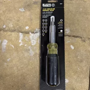 Klein Tools 32527 11-in-1 Screwdriver / Nut Driver with Schrader Bit - Picture 1 of 2