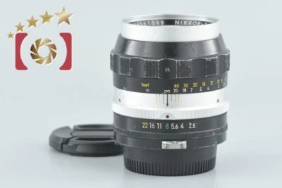 Очень хорошо!! Объектив Nikon NIKKOR-P Auto 105 мм f/2.5 Non Ai - Изображение 1 из 4