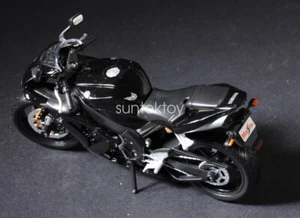 Maisto YAMAHA YZF-R1 Black Motorcycles 1/12 Scale Diecast Model New - Picture 1 of 6