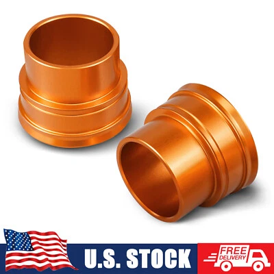 Separadores de eje de rueda delantera para KTM 125 250 350 450 500 530 EXC EXC F XCW 2003-2015 Foto 1 de 4