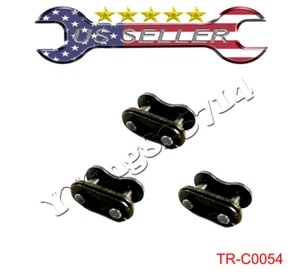 415 415H Chain Master Link 49cc 80cc 2 Stroke Motorized Bicycle Bike Engine 3pcs - Bild 1 von 1