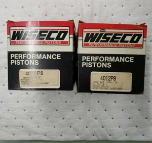 WISECO PISTONS 4012P8 HARLEY PAN & SHOVELHEAD 1200cc 1948 - 1977  3517X +.080 - Picture 1 of 4