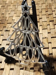 Tiffany & Co 1998 Sterling Silver Christmas Tree Star Holiday Ornament Free Ship - Picture 1 of 5