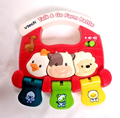 Развивающая детская игрушка погремушка Vtech Talk & Go игрушка для сельскохозяйственных животных (3-24 месяца) - Изображение 1 из 4