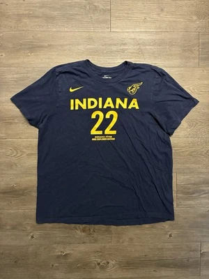 Indiana Fever Shirt Mens XL Navy Blue WNBA Basketball Caitlin Clark 22 Nike Tee - Image 1 of 4