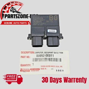 89952-0E011 Genuine Toyota COMPUTER, OCCUPANT DETECTION OEM - Picture 1 of 1
