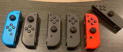 Official Nintendo Joy-Con Wireless Controller Job Lot Faulty Spares Or Repairs - Image 1 of 4