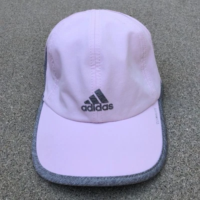 ADIDAS Climalite Running Lightweight Hat Women's Pink One Size Adjustable Cap - Image 1 of 4