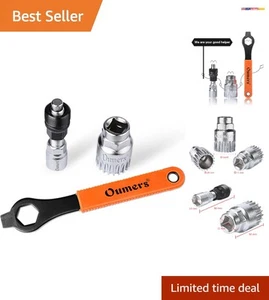 Professional Bike Crank Extractor & Bottom Bracket Remover Tool Kit in Orange - Picture 1 of 11