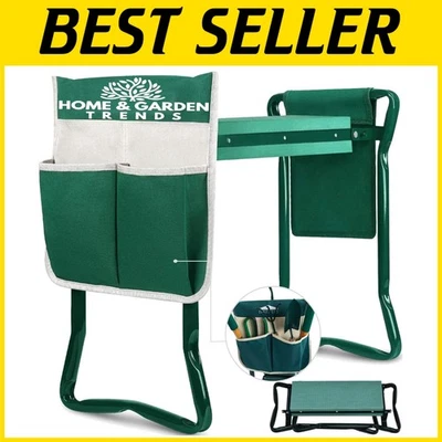 Arrodilladora y asiento de jardín plegable - Prevenir dolor de rodilla y espalda Foto 1 de 4