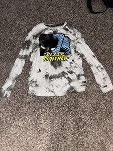 Long Sleeve Marvel, Black Panther Shirt Youth Large - Picture 1 of 1