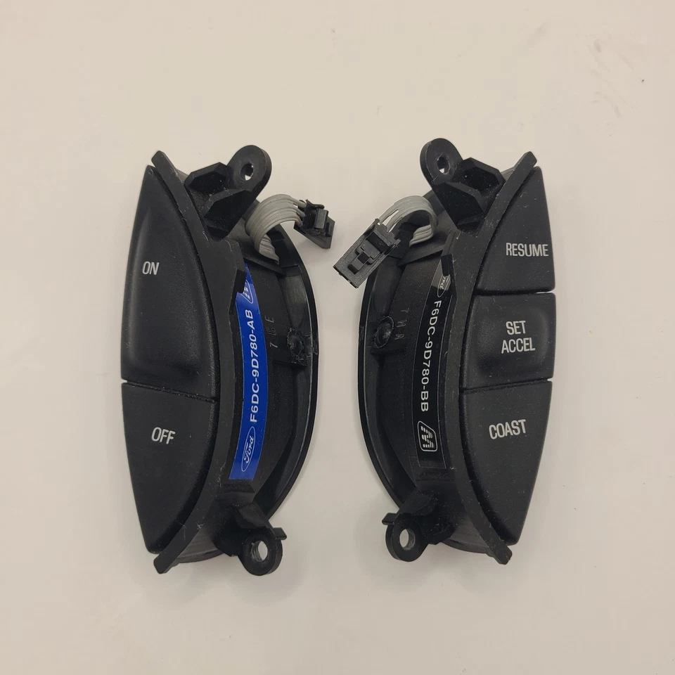 ✅1994 - 1998 Mercury Cougar STEERING WHEEL CRUISE 控制开关 原始设备制造商 F6DC-9D780-AB — 第 1/4 张图片