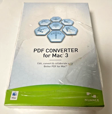 Nuance PDF Converter for Mac 3 - Image 1 of 3