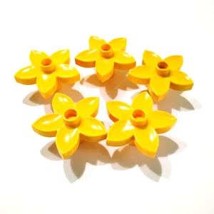 Lego DUPLO Yellow Flowers 5 pc. Garden Plants Greenery C8 - Picture 1 of 1
