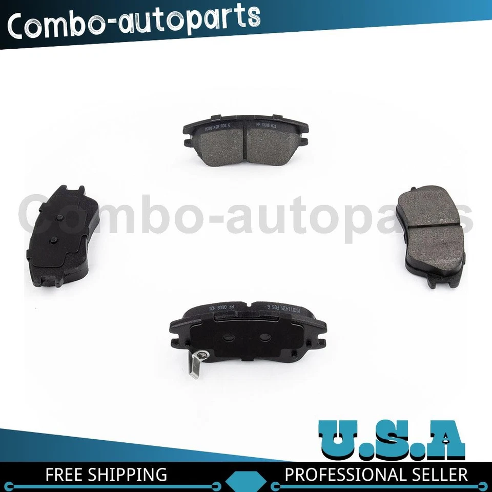 Kit Pastillas Freno Delanteras Para Dodge Atos 1.0L 2001 2002 2003 2004 Foto 1 de 3