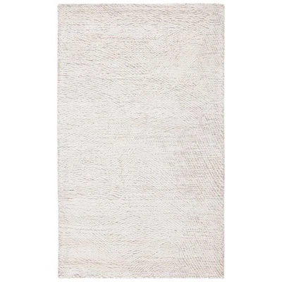 SAFAVIEH Metro Natural/Ivory Doormat 2 ft. x 3 ft. Solid Color Abstract Area Rug - Image 1 of 4